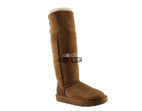 Classic Tall Skillful Wrestling Chestnut