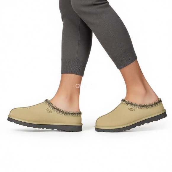 Mens Tasman Slipper - Muted Brass / Magnolia Leaf