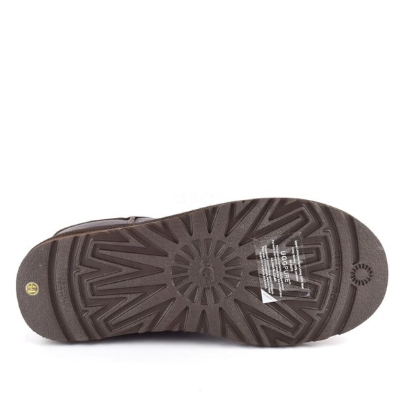 Men's Classic Short Metallic Boot Chocolate