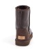 Men's Classic Short Metallic Boot Chocolate