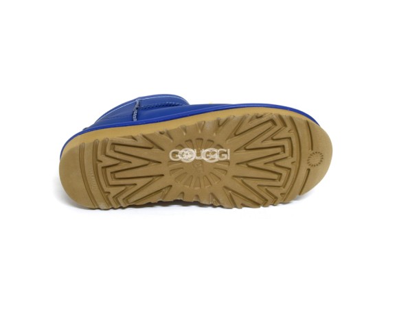 Ultra mini Leather Navy