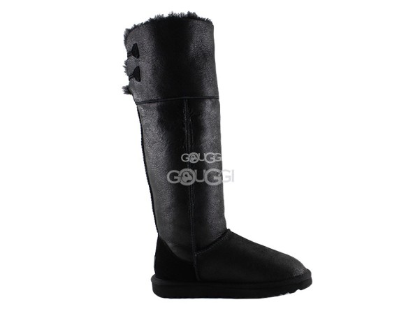 Classic Tall Metallic Skillful Wrestling Black